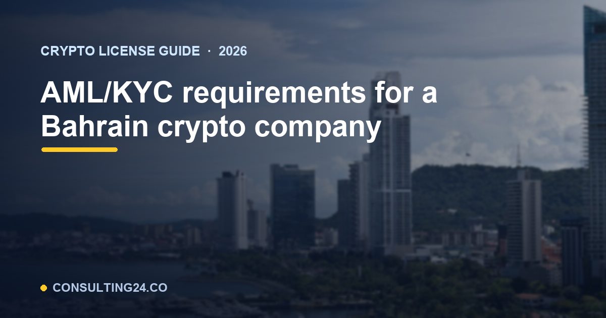 AML/KYC requirements for a — Consulting24