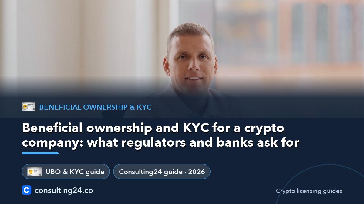 Beneficial ownership and KYC: Consulting24 crypto licensing guide
