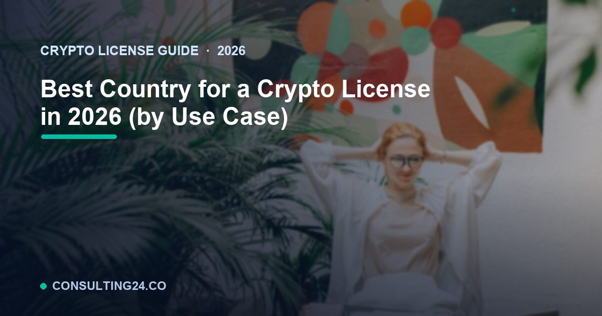 Best Country For Crypto License — Consulting24