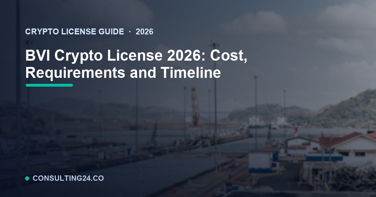 BVI crypto license — Consulting24