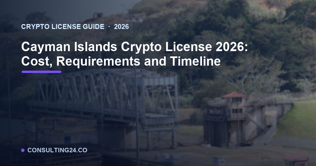 Cayman Islands crypto license — Consulting24