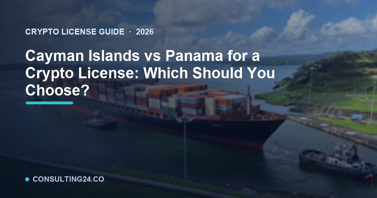 Cayman Islands vs Panama crypto license — Consulting24