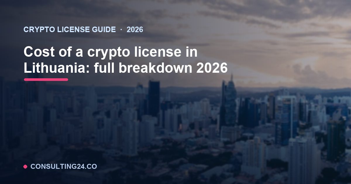 Cost of a crypto — Consulting24
