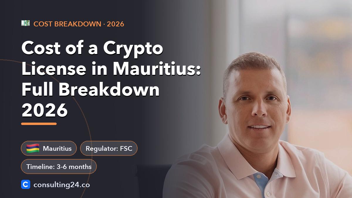 Cost of a crypto: Consulting24 crypto licensing guide