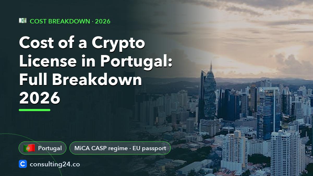 Cost of a crypto: Consulting24 crypto licensing guide