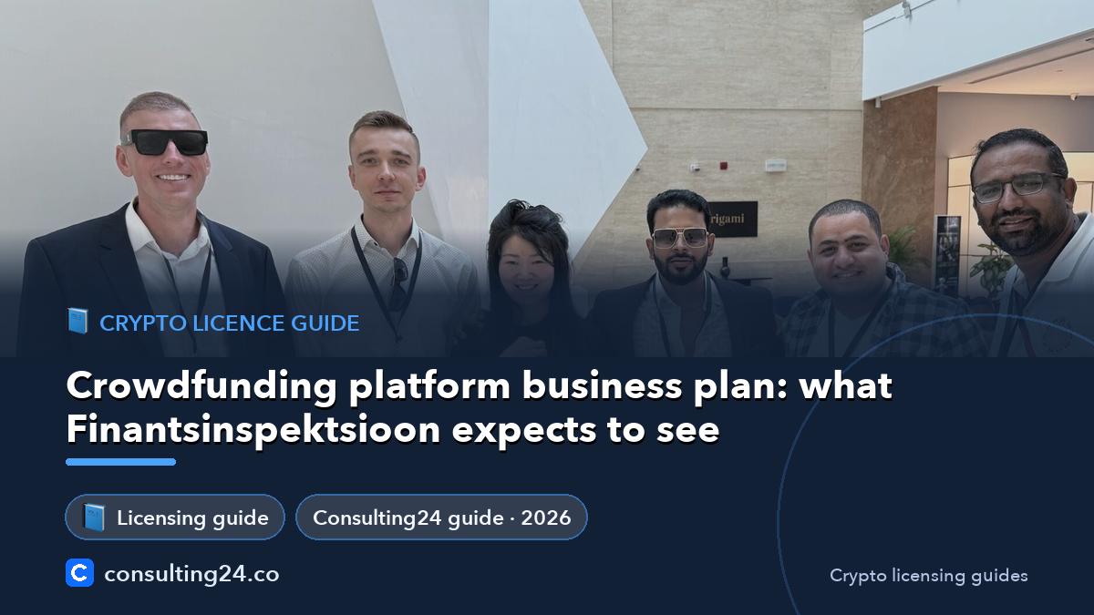 Crowdfunding platform business plan:: Consulting24 crypto licensing guide