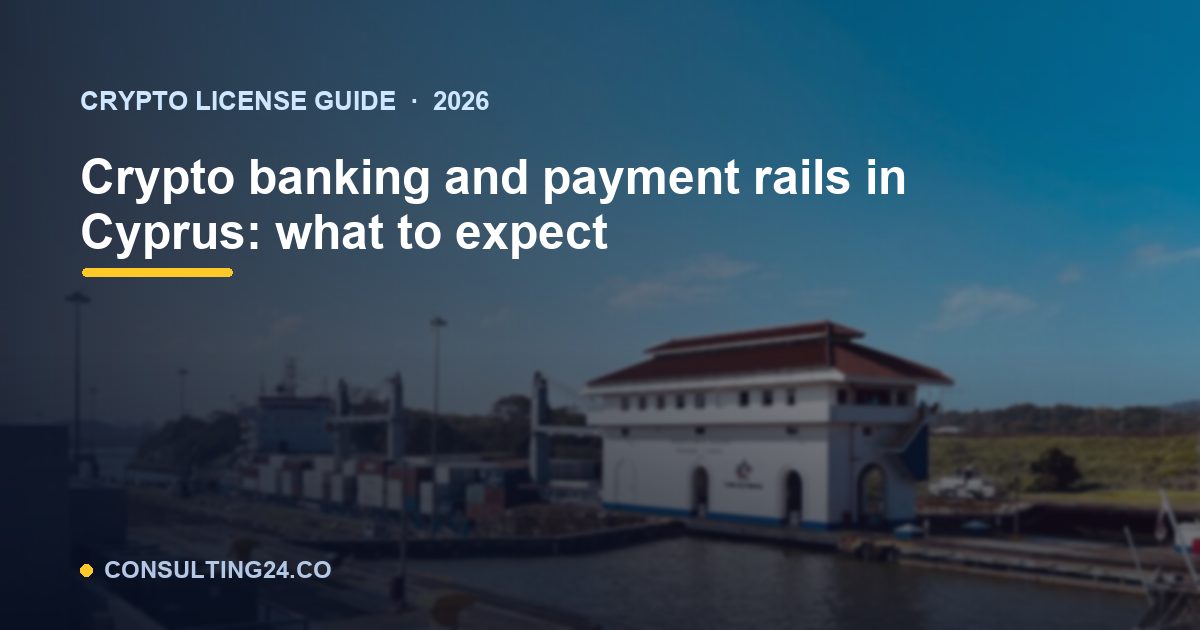 Crypto banking and payment — Consulting24