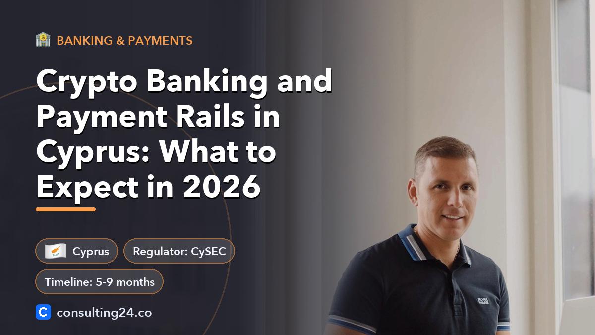 Crypto banking and payment: Consulting24 crypto licensing guide