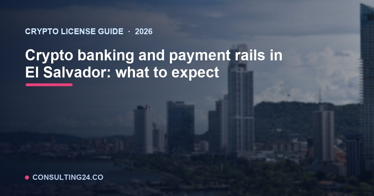 Crypto banking and payment — Consulting24
