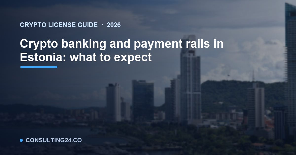 Crypto banking and payment — Consulting24