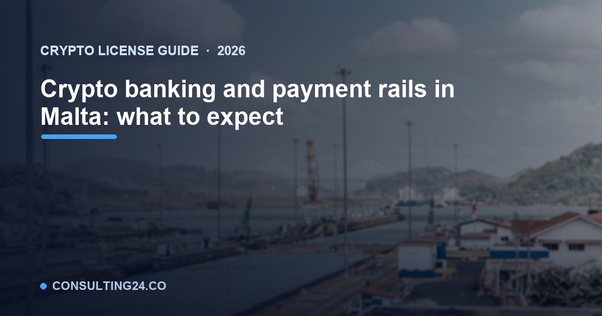 Crypto banking and payment — Consulting24