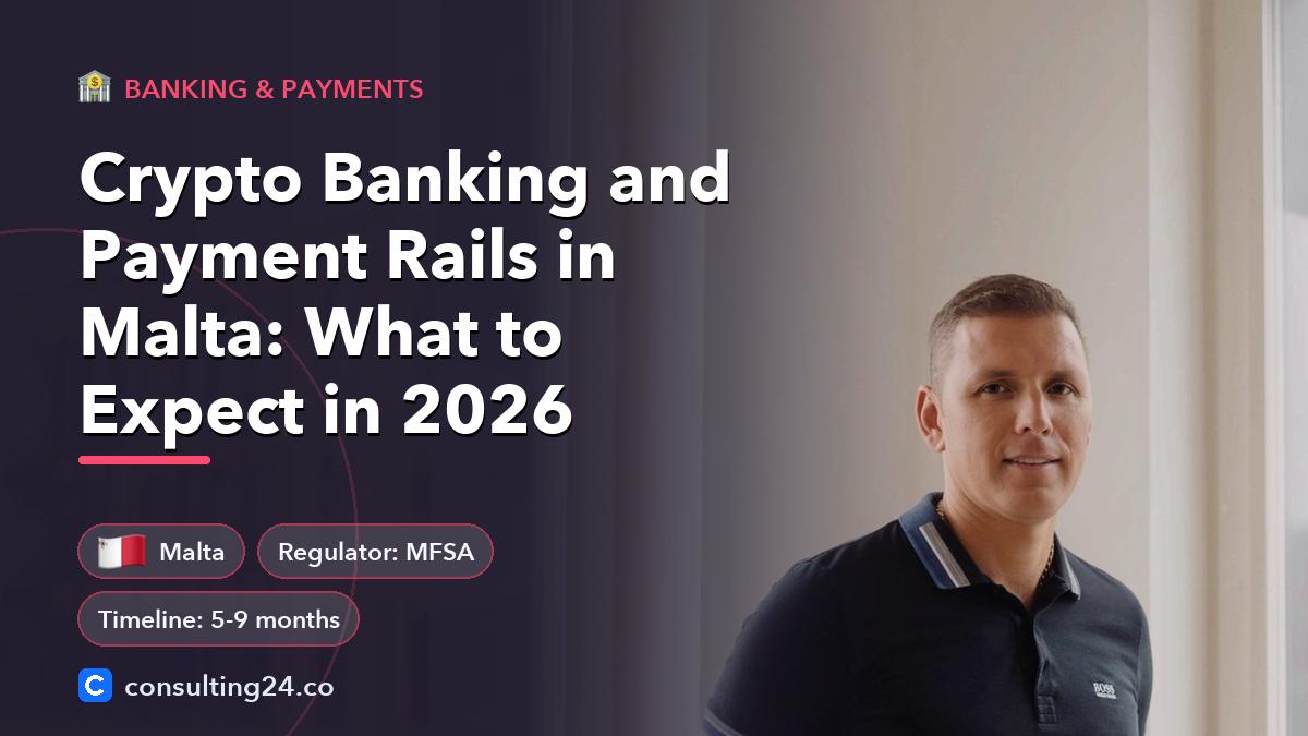 Crypto banking and payment: Consulting24 crypto licensing guide