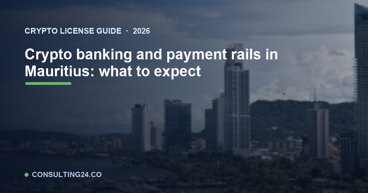 Crypto banking and payment — Consulting24