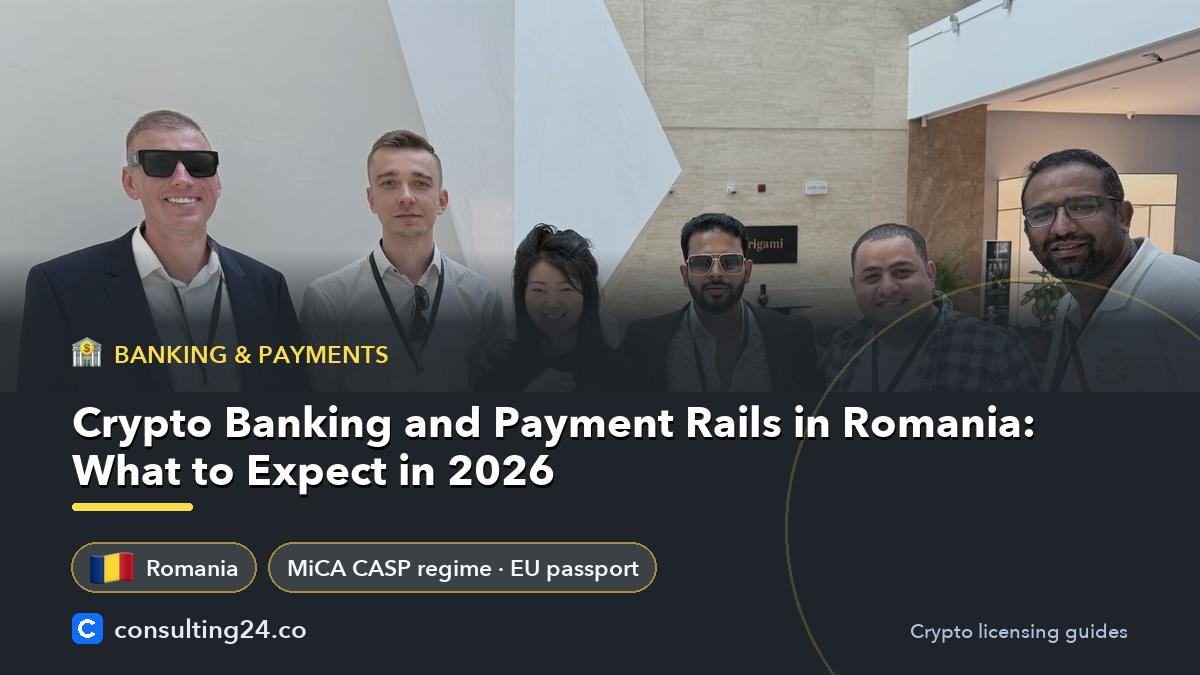 Crypto banking and payment: Consulting24 crypto licensing guide