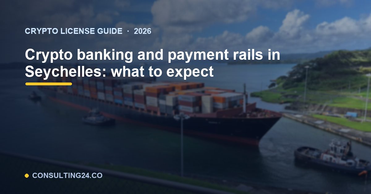 Crypto banking and payment — Consulting24