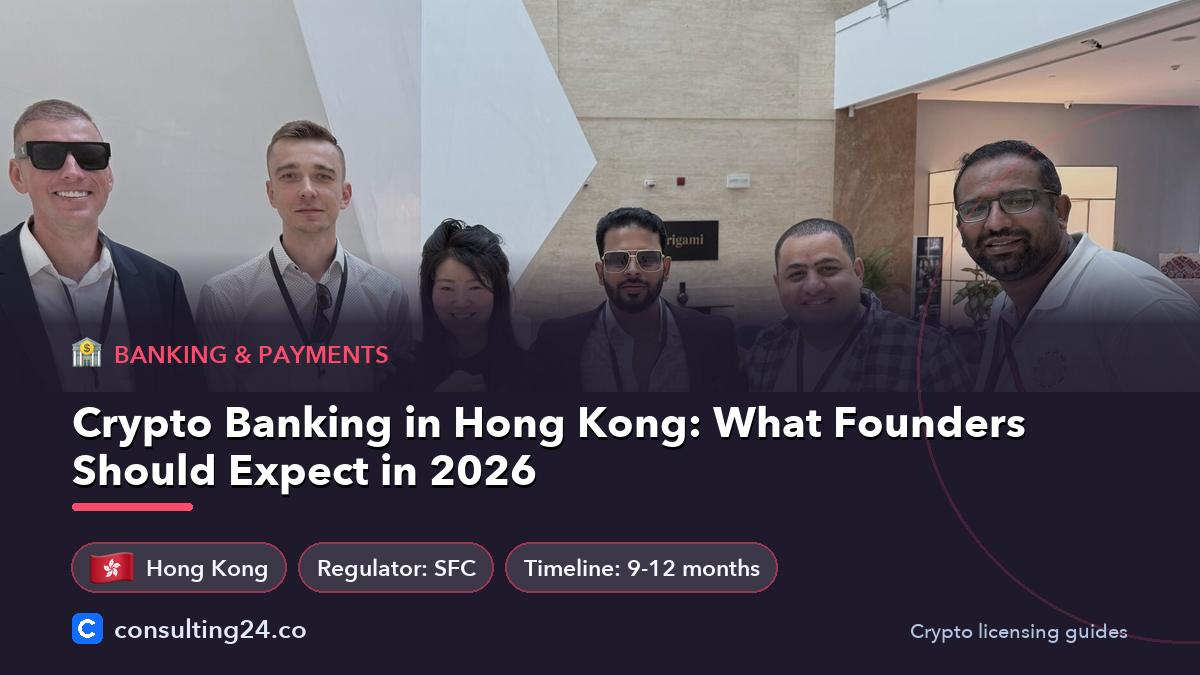 Crypto banking in Hong: Consulting24 crypto licensing guide