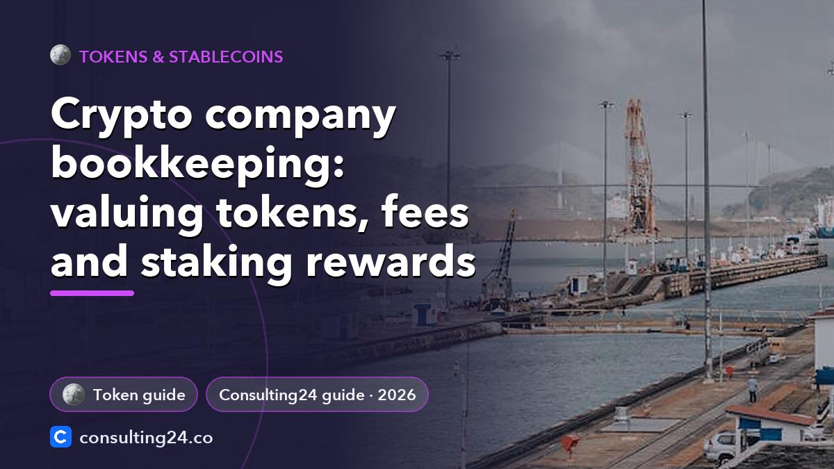 Crypto company bookkeeping: valuing: Consulting24 crypto licensing guide