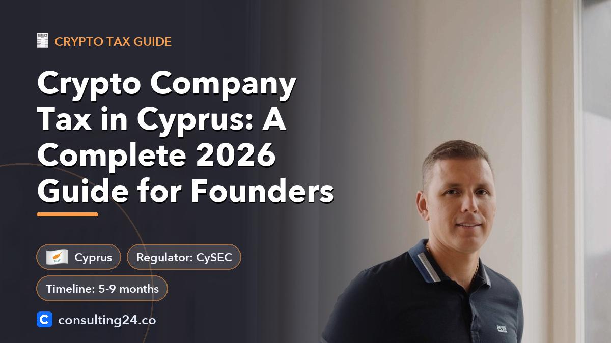Crypto company tax in: Consulting24 crypto licensing guide