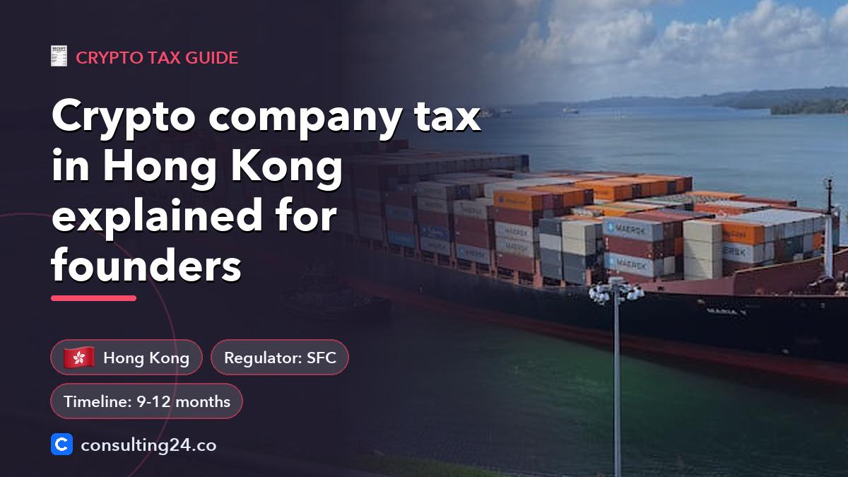 Crypto company tax in: Consulting24 crypto licensing guide