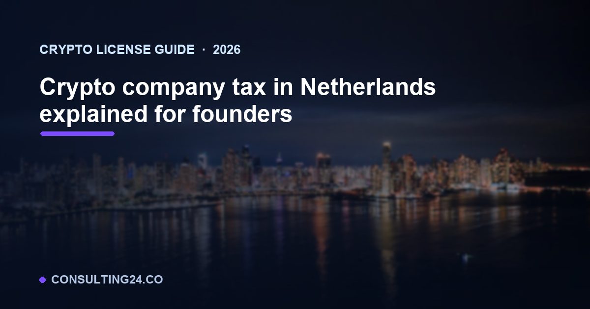 Crypto company tax in — Consulting24