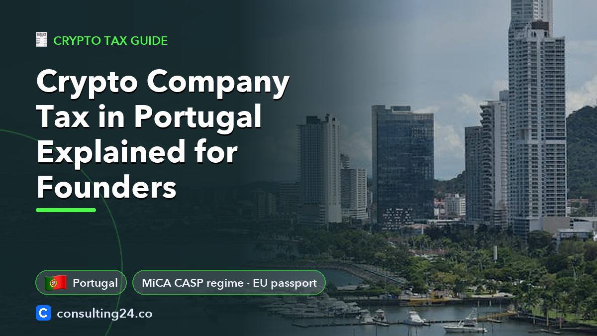 Crypto company tax in: Consulting24 crypto licensing guide