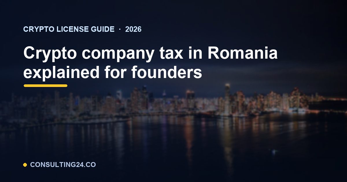 Crypto company tax in — Consulting24