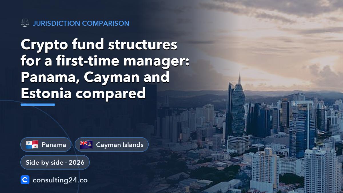 Crypto fund structures for: Consulting24 crypto licensing guide