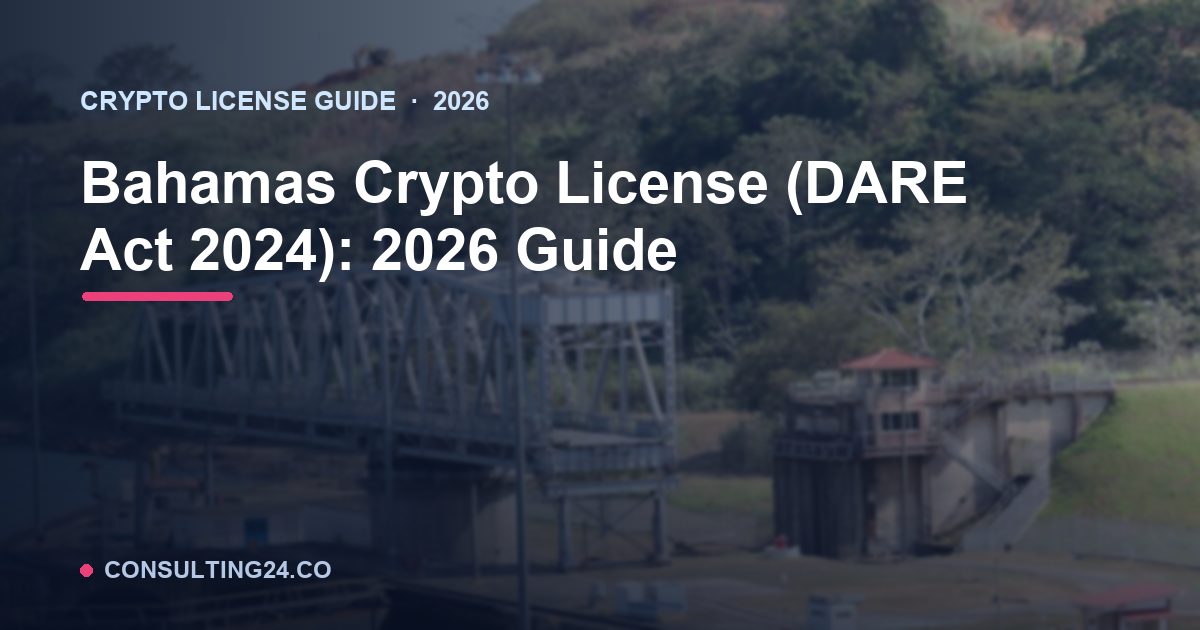 crypto license Bahamas — Consulting24
