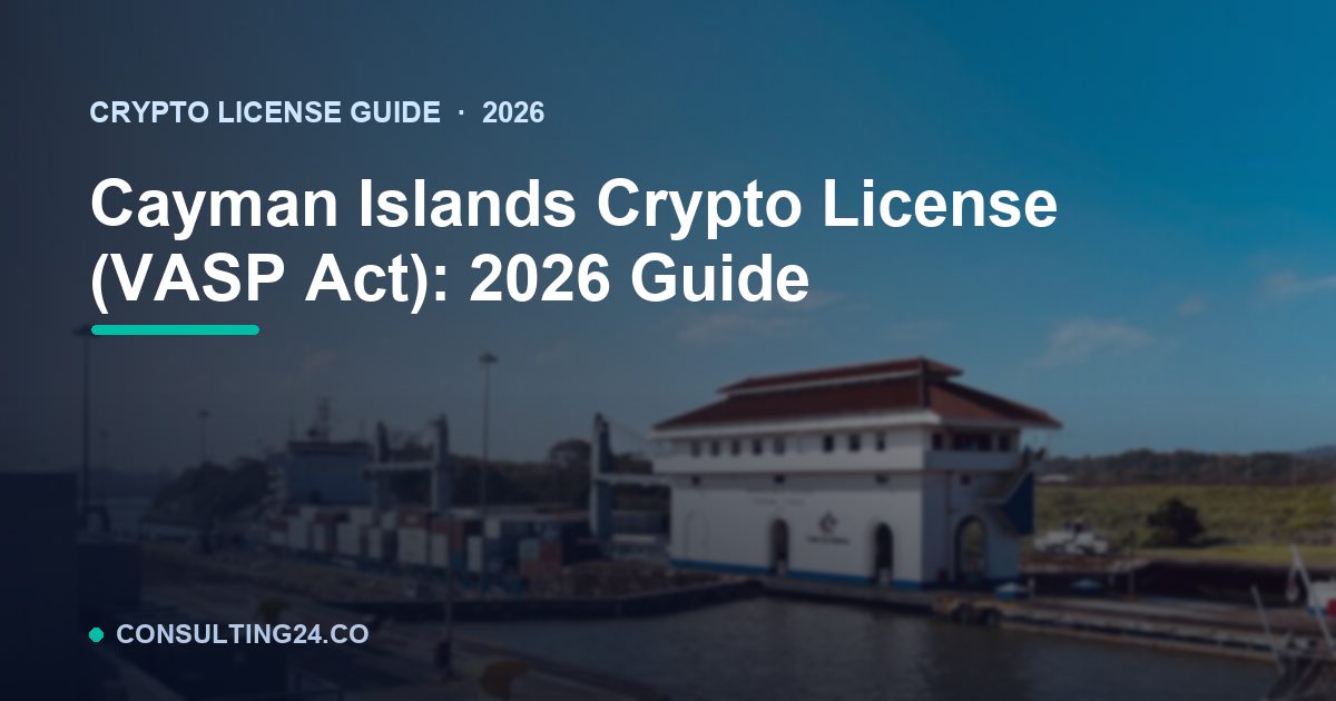crypto license Cayman Islands — Consulting24