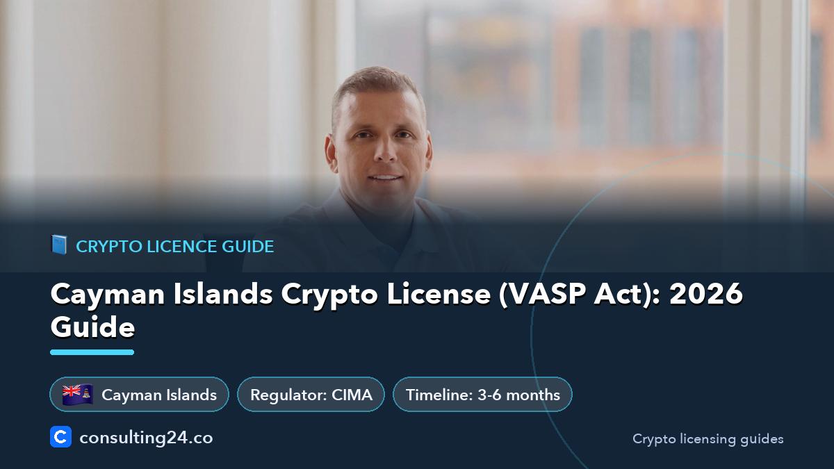 crypto license Cayman Islands: Consulting24 crypto licensing guide