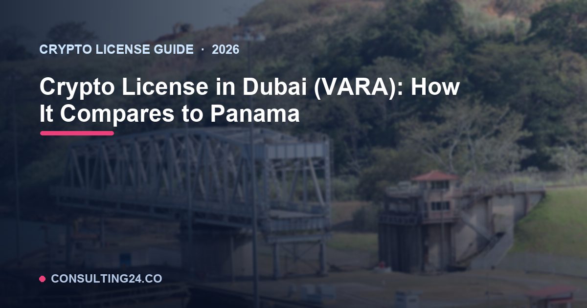 crypto license Dubai — Consulting24