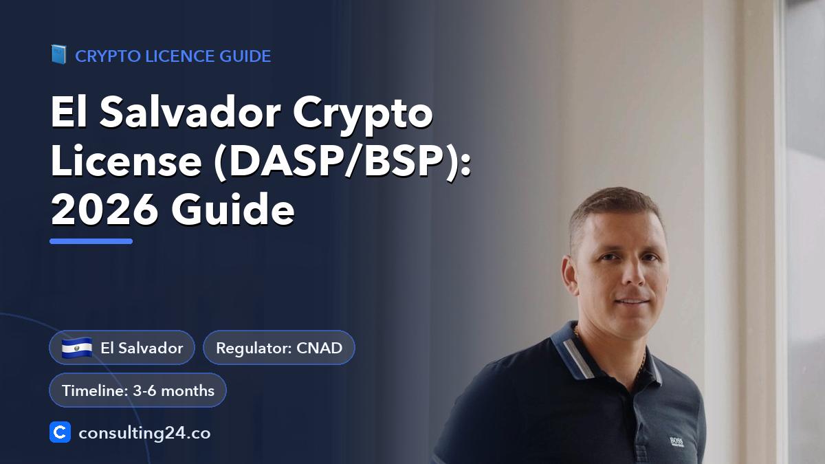crypto license El Salvador: Consulting24 crypto licensing guide