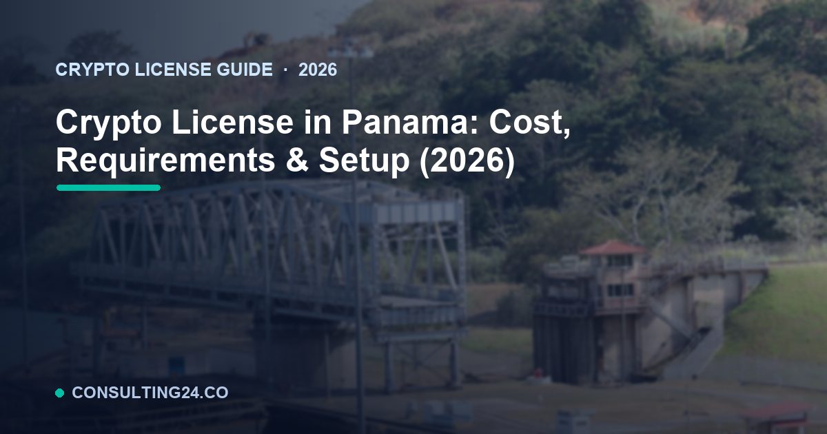 crypto license Panama — Consulting24