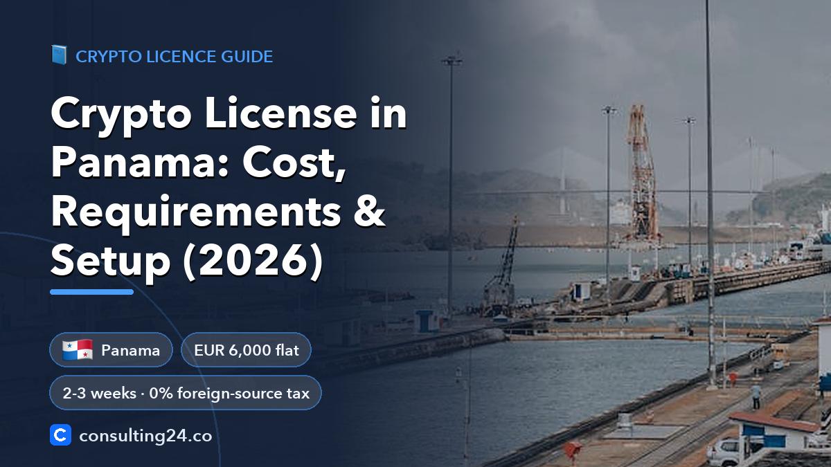 crypto license Panama: Consulting24 crypto licensing guide