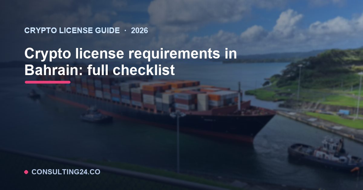 Crypto license requirements in — Consulting24