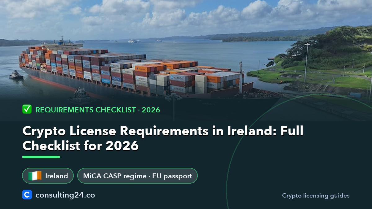 Crypto license requirements in: Consulting24 crypto licensing guide