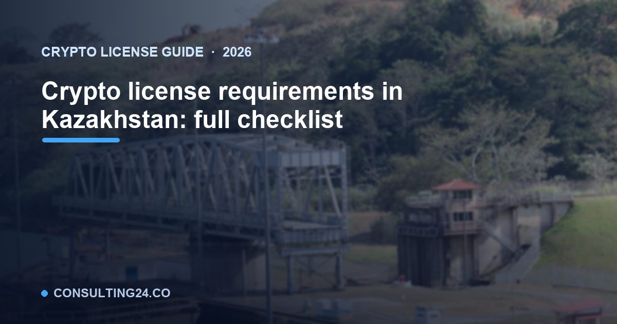Crypto license requirements in — Consulting24