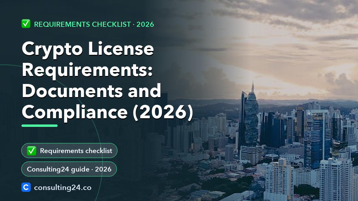 Crypto License Requirements: Consulting24 crypto licensing guide