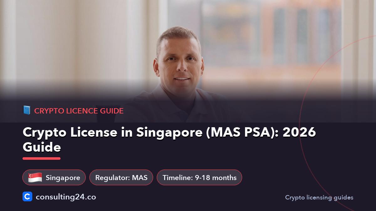 crypto license Singapore: Consulting24 crypto licensing guide