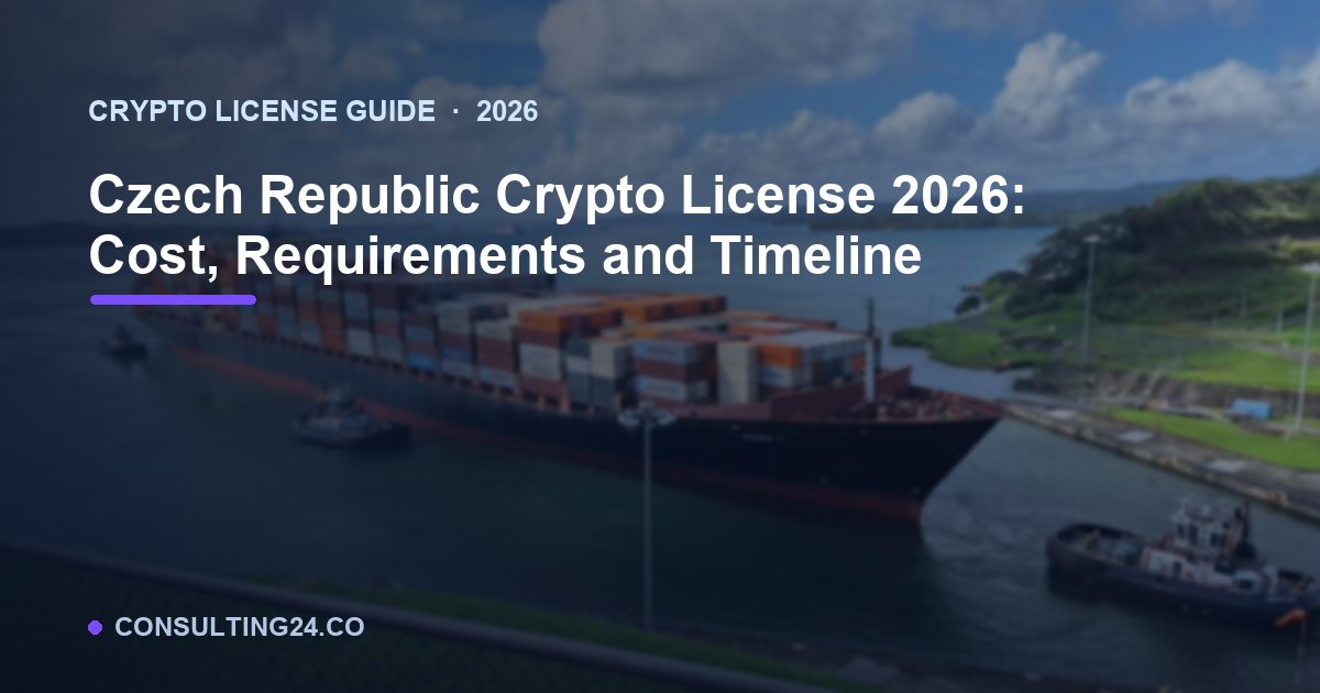 Czech Republic crypto license — Consulting24