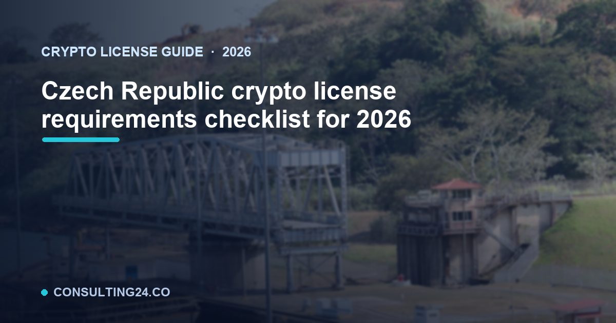 Czech Republic crypto license — Consulting24