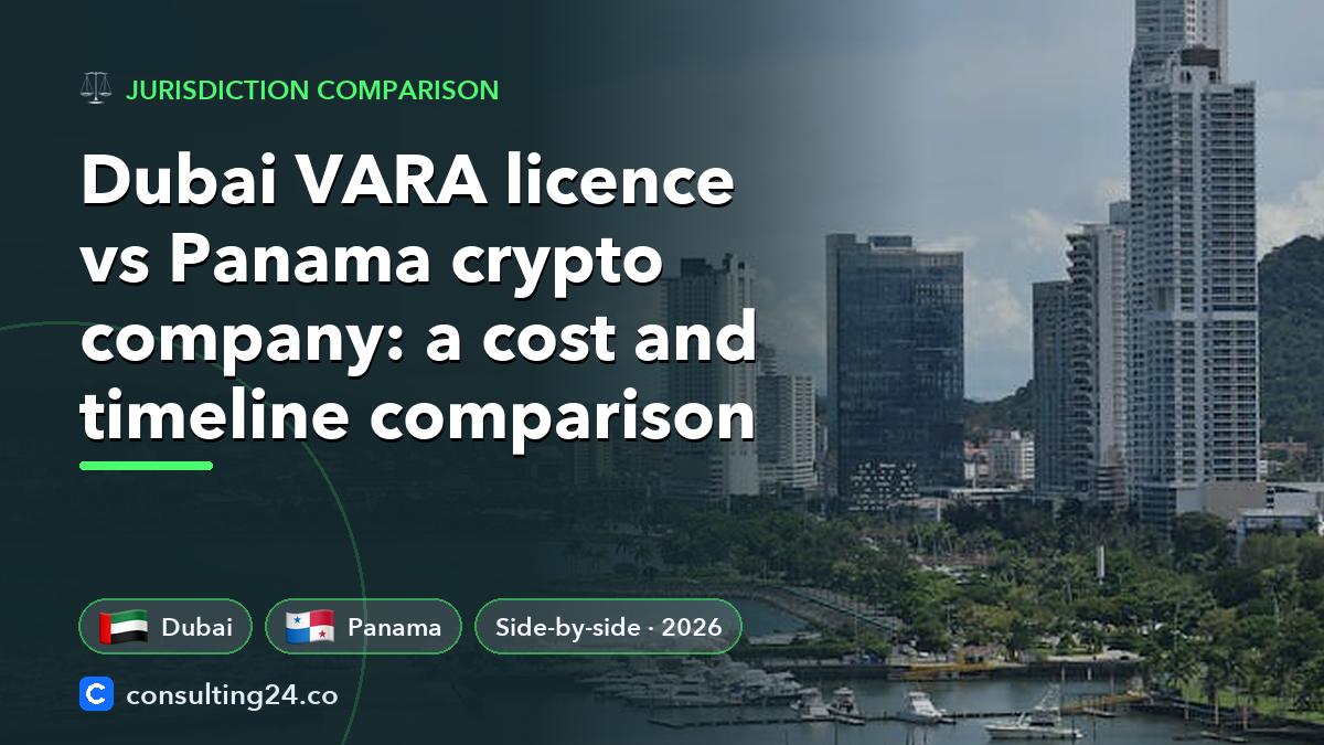 Dubai VARA licence vs: Consulting24 crypto licensing guide