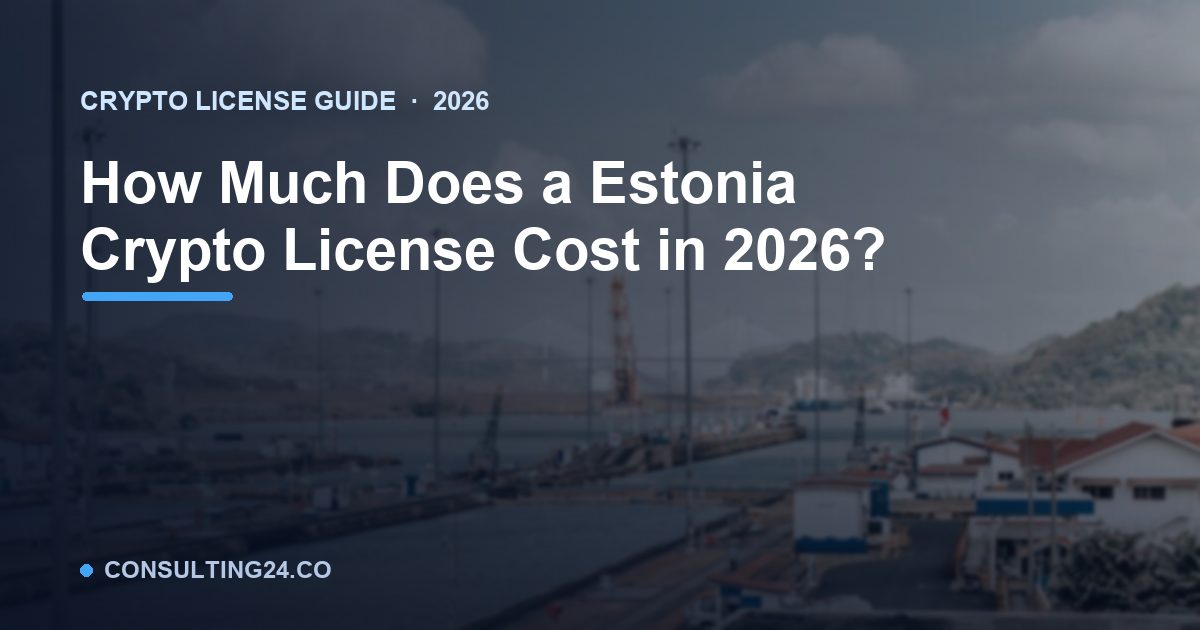 Estonia crypto license cost — Consulting24