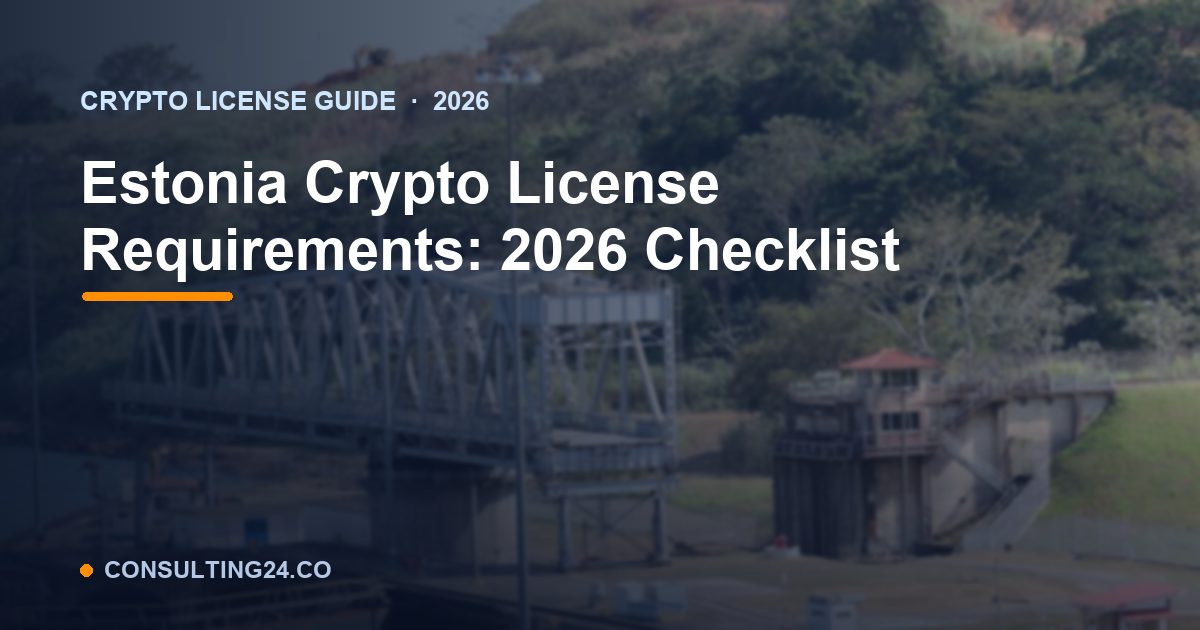 Estonia crypto license requirements — Consulting24
