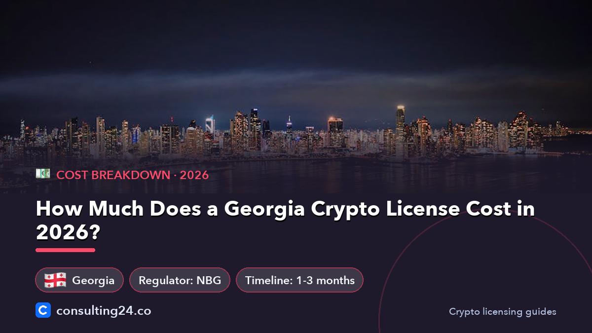 Georgia crypto license cost: Consulting24 crypto licensing guide