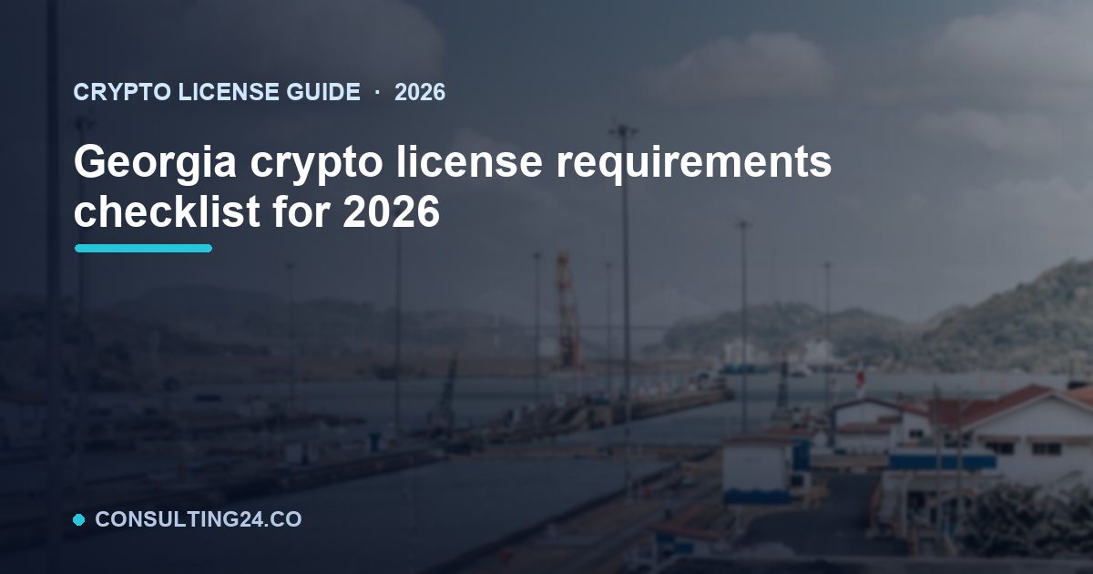 Georgia crypto license requirements — Consulting24