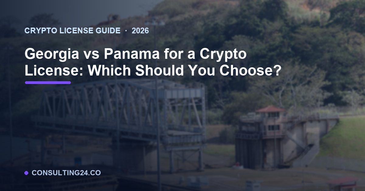 Georgia vs Panama crypto license — Consulting24