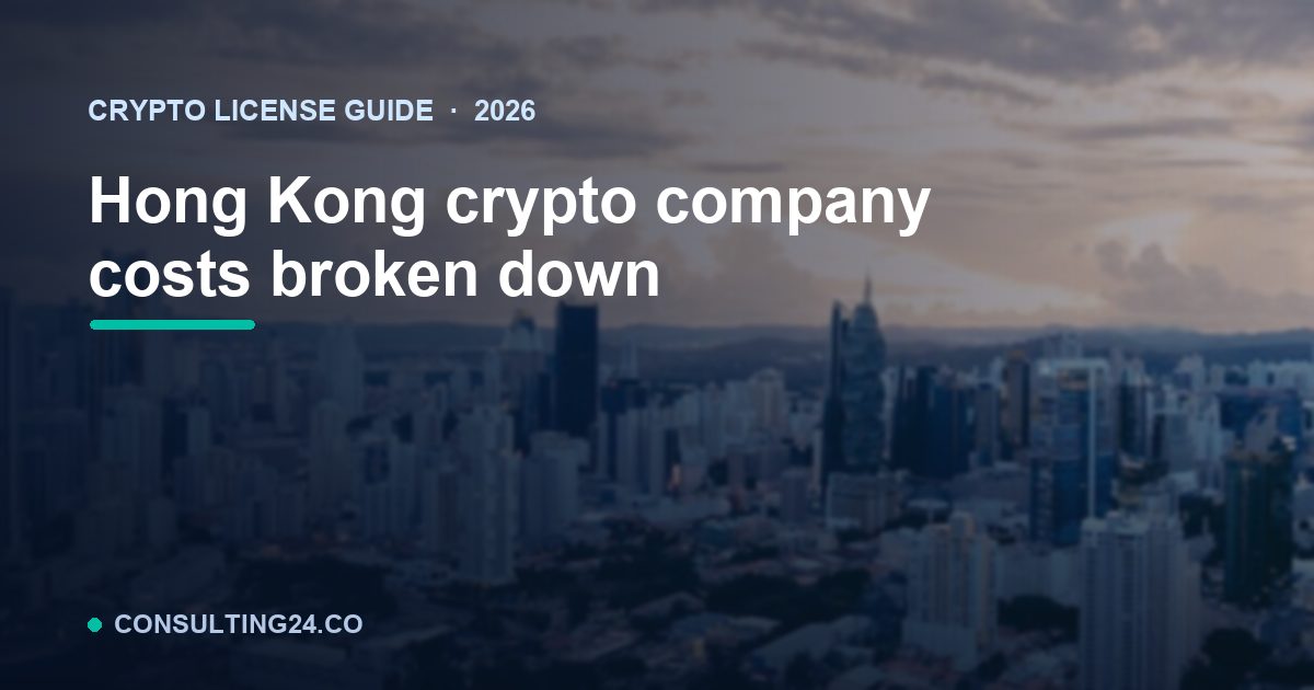 Hong Kong crypto company — Consulting24