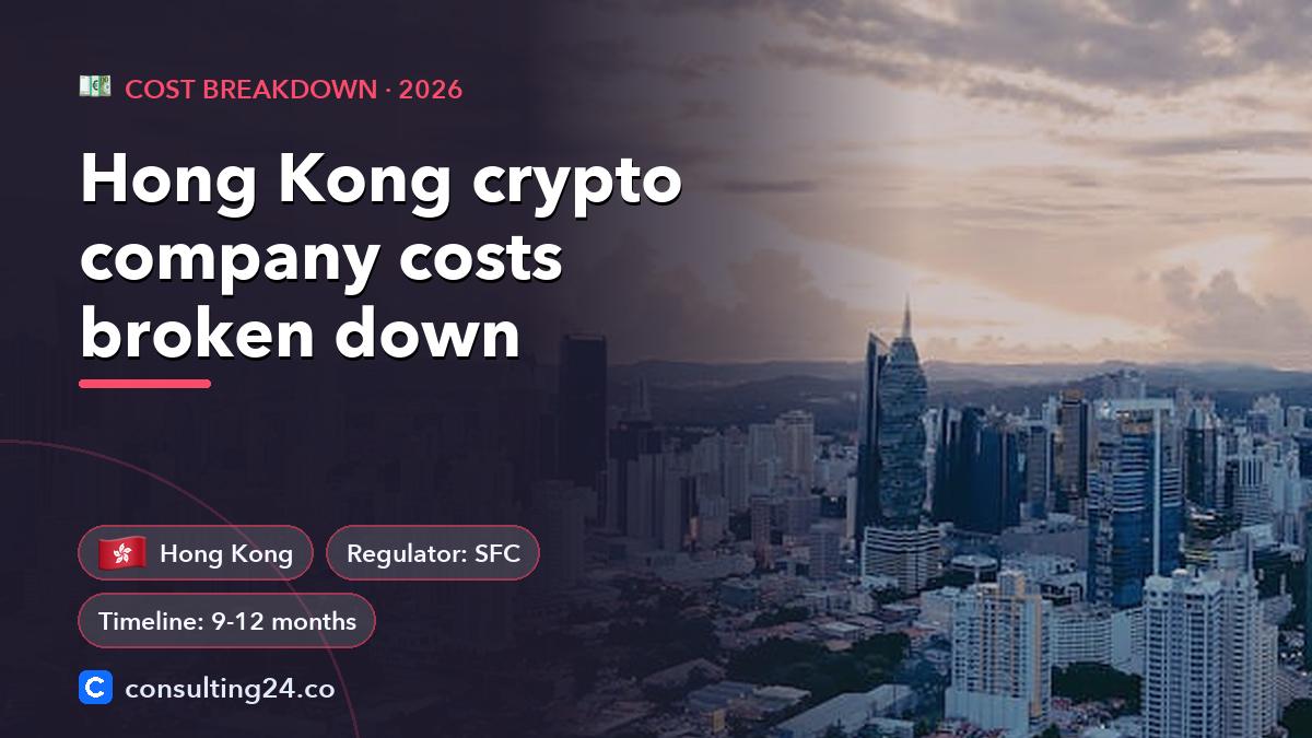 Hong Kong crypto company: Consulting24 crypto licensing guide