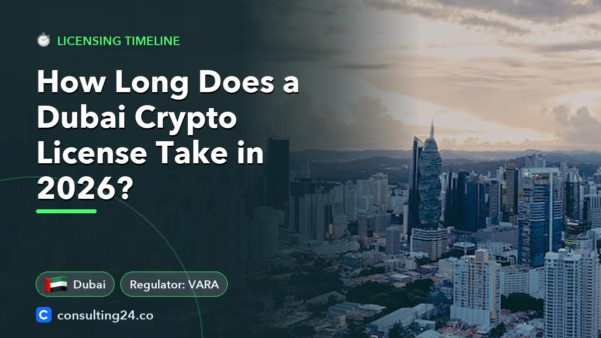 How long does a: Consulting24 crypto licensing guide